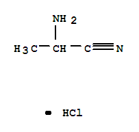 2-Aminopropanenitrile hydrochloride Structure,72187-91-8Structure