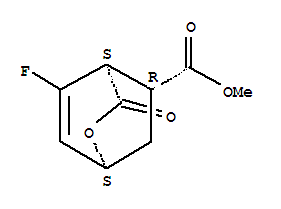 Methyl (1r,4r,5s)-8-fluoro-3-oxo-2-oxabicyclo[2.2.2]oct-7-ene-5-carboxylate Structure,847823-63-6Structure