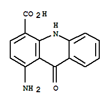 1-Amino-9-oxo-9,10-dihydro-4-acridinecarboxylic acid Structure,857616-10-5Structure