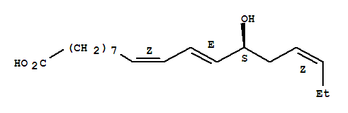 (9Z,11e,13s,15z)-13-hydroxy-9,11,15-octadecatrienoic acid Structure,87984-82-5Structure