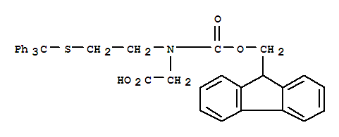 Fmoc-n-[2-(tritylmercapto)ethyl]-glycine Structure,882847-27-0Structure