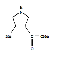 Methyl 4-methylpyrrolidine-3-carboxylate Structure,885952-88-5Structure