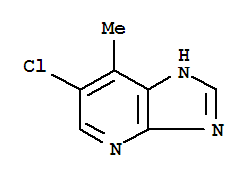 6-Chloro-7-methyl-3h-imidazo[4,5-b]pyridine Structure,893566-44-4Structure