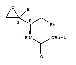 2-Methyl-2-propanyl {(1s)-1-[(2r)-2-oxiranyl]-2-phenylethyl}carbamate Structure,98818-35-0Structure