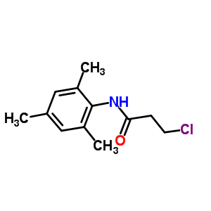 3-Chloro-n-mesitylpropanamide Structure,100141-43-3Structure