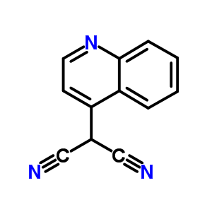 Propanedinitrile,2-(4-quinolinyl)- Structure,10147-03-2Structure