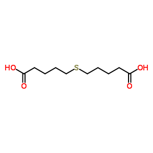 Pentanoic acid,5,5-thiobis- Structure,10341-17-0Structure