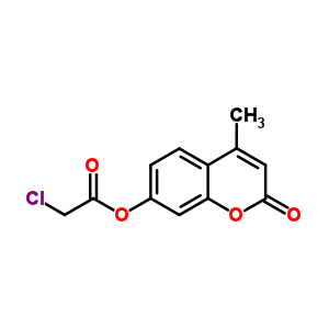 4-Methyl-2-oxo-2H-chromen-7-yl chloroacetate Structure,105738-24-7Structure