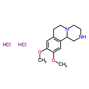 9,10-Dimethoxy-2,3,4,6,7,11b-hexahydro-1H-pyrazino[2,1-a]isoquinoline dihydrochloride Structure,109473-56-5Structure