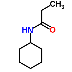 Propanamide,n-cyclohexyl- Structure,1126-56-3Structure