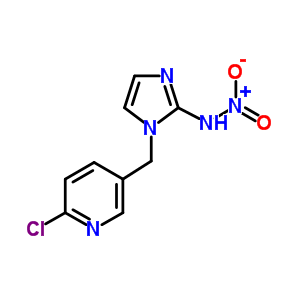 1H-imidazol-2-amine,1-[(6-chloro-3-pyridinyl)methyl]-n-nitro- Structure,115086-54-9Structure