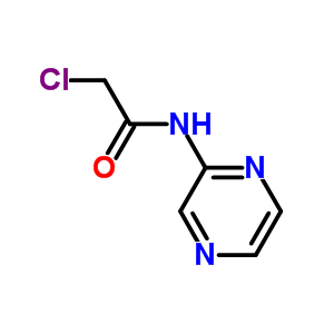 2-Chloro-n-pyrazin-2-ylacetamide Structure,115699-74-6Structure