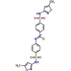 4,4-Azoxybis[n-(5-methyl-3-isoxazolyl)-benzenesulfonamide Structure,119403-03-1Structure