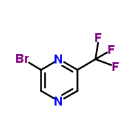 2-Bromo-6-(trifluoromethyl)pyrazine Structure,1197237-95-8Structure