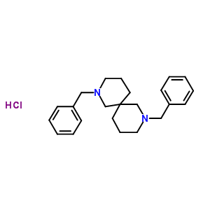 2,8-Diazaspiro[5.5]undecane, 2,8-bis(phenylmethyl)-, hydrochloride (1:2) Structure,128243-96-9Structure