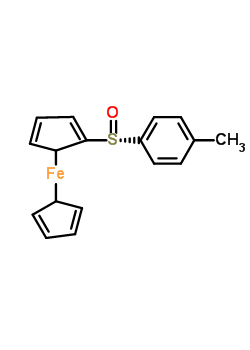 (R)-(p-toluenesulfinyl)ferrocene Structure,130225-27-3Structure