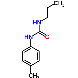 n-(4-甲基苯基)-n-丙基-脲結(jié)構(gòu)式_13143-42-5結(jié)構(gòu)式