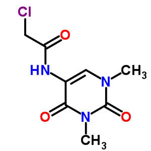 2-Chloro-n-(1,3-dimethyl-2,4-dioxo-pyrimidin-5-yl)acetamide Structure,13275-79-1Structure