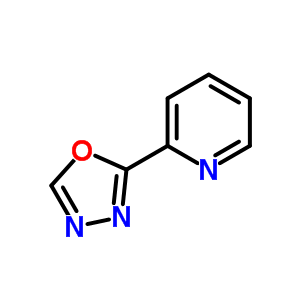 Pyridine, 2-(1,3,4-oxadiazol-2-yl)- Structure,13428-22-3Structure