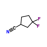 3,3-Difluorocyclopentanecarbonitrile Structure,1379014-57-9Structure