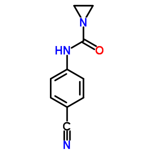 N-(4-cyanophenyl)aziridine-1-carboxamide Structure,13907-83-0Structure