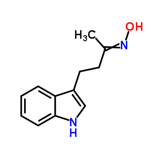 N-[4-(1h-indol-3-yl)butan-2-ylidene]hydroxylamine Structure,14105-23-8Structure