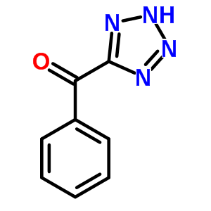 Methanone,phenyl-2h-tetrazol-5-yl- Structure,14506-41-3Structure