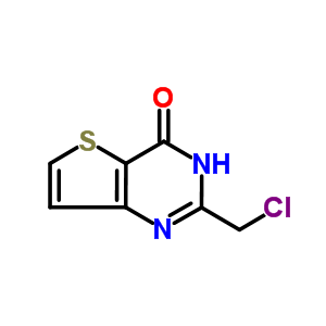 2-(Chloromethyl)thieno[3,2-d]pyrimidin-4(3H)-one Structure,147005-91-2Structure