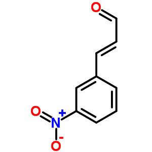 2-Propenal,3-(3-nitrophenyl)- Structure,1504-76-3Structure