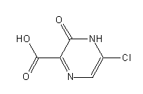 5-Chloro-3,4-dihydro-3-oxo-2-pyrazinecarboxylic acid Structure,150718-29-9Structure