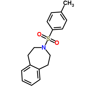 1H-3-benzazepine,2,3,4,5-tetrahydro-3-[(4-methylphenyl)sulfonyl]- Structure,15299-53-3Structure