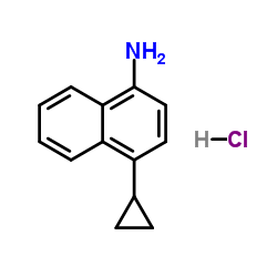 1-環(huán)丙基-4-萘胺鹽酸鹽結(jié)構(gòu)式_1533519-92-4結(jié)構(gòu)式