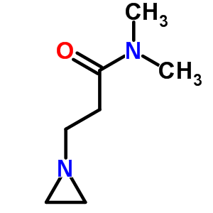 1-Aziridinepropanamide,n,n-dimethyl- Structure,15433-26-8Structure