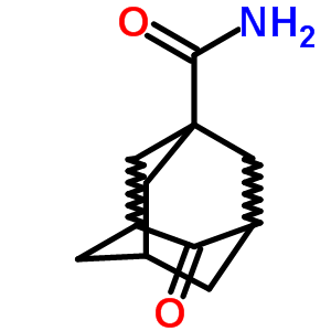 4-Oxoadamantane-1-carboxamide Structure,155396-16-0Structure