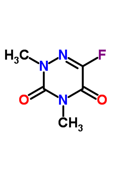 1,2,4-Triazine-3,5(2h,4h)-dione,6-fluoro-2,4-dimethyl- Structure,15870-79-8Structure