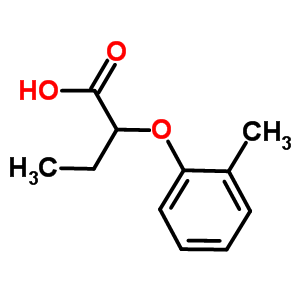 2-(2-Methylphenoxy)butanoic acid Structure,161790-50-7Structure