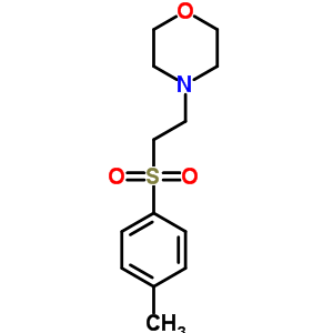 Morpholine,4-[2-[(4-methylphenyl)sulfonyl]ethyl]- Structure,16236-66-1Structure