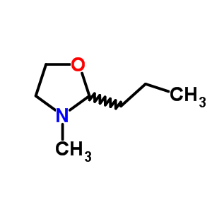 Oxazolidine,3-methyl-2-propyl- Structure,1630-76-8Structure