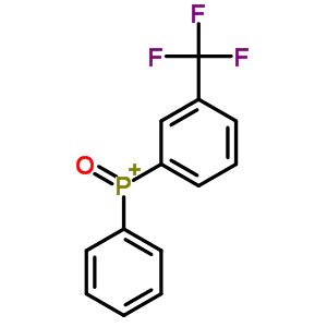 Phosphine oxide,phenyl[3-(trifluoromethyl)phenyl]- Structure,1643-92-1Structure