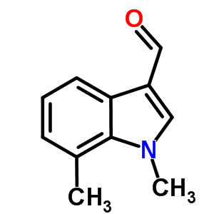 1,7-Dimethyl-1H-indole-3-carbaldehyde Structure,164353-61-1Structure