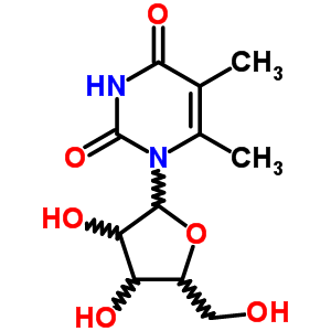 Uridine, 5,6-dimethyl-(8ci,9ci) Structure,16710-16-0Structure