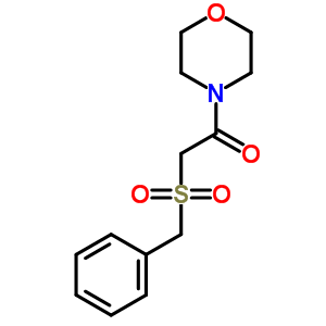 2-Benzylsulfonyl-1-morpholin-4-yl-ethanone Structure,1709-88-2Structure