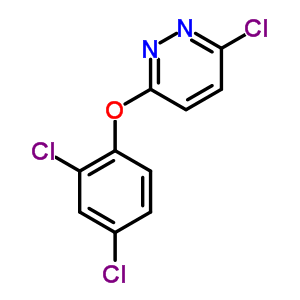 Pyridazine,3-chloro-6-(2,4-dichlorophenoxy)- Structure,17285-04-0Structure