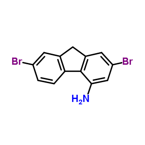 2,7-Dibromo-9h-fluoren-4-amine Structure,1785-09-7Structure