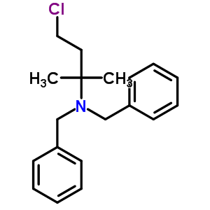 N,n-dibenzyl-4-chloro-2-methyl-butan-2-amine Structure,17945-66-3Structure