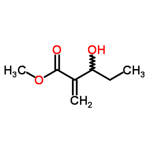 Methyl 3-hydroxy-2-methylidene-pentanoate Structure,18052-21-6Structure