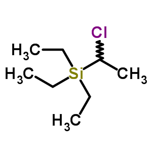 1-Chloroethyl-triethyl-silane Structure,18279-74-8Structure