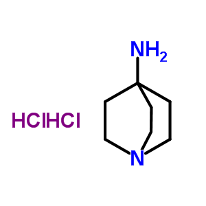 1-Azabicyclo[2.2.2]octan-4-amine dihydrochloride Structure,18339-49-6Structure