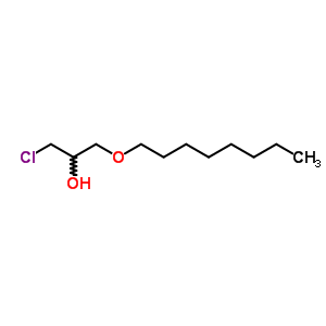 2-Propanol,1-chloro-3-(octyloxy)- Structure,18371-71-6Structure