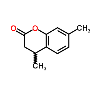 2H-1-benzopyran-2-one,3,4-dihydro-4,7-dimethyl- Structure,18782-15-5Structure